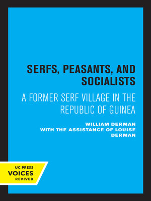 cover image of Serfs, Peasants, and Socialists